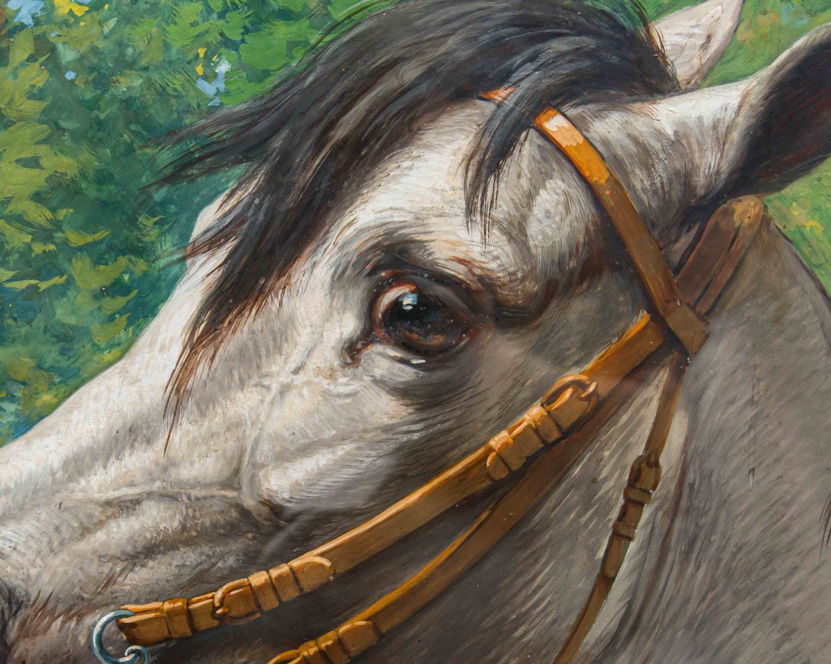 Vittorio Cajani (Torino, 1890 – Parigi, 1940), Il cavallo bianco, 1913-photo-1