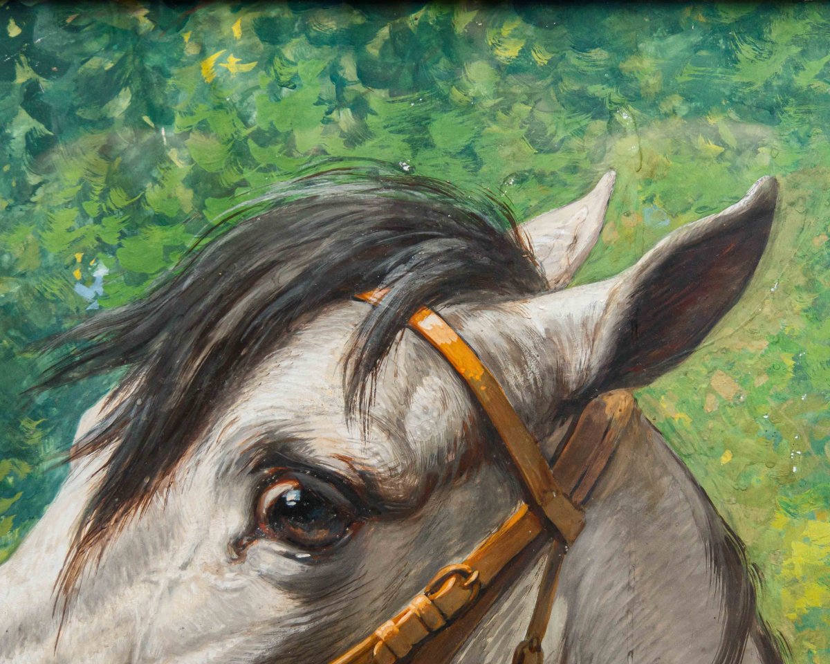 Vittorio Cajani (Torino, 1890 – Parigi, 1940), Il cavallo bianco, 1913-photo-4