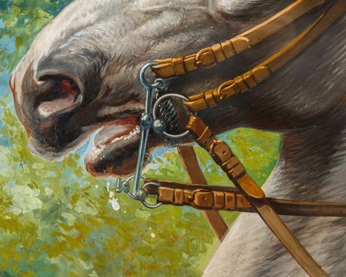 Vittorio Cajani (Torino, 1890 – Parigi, 1940), Il cavallo bianco, 1913-photo-5