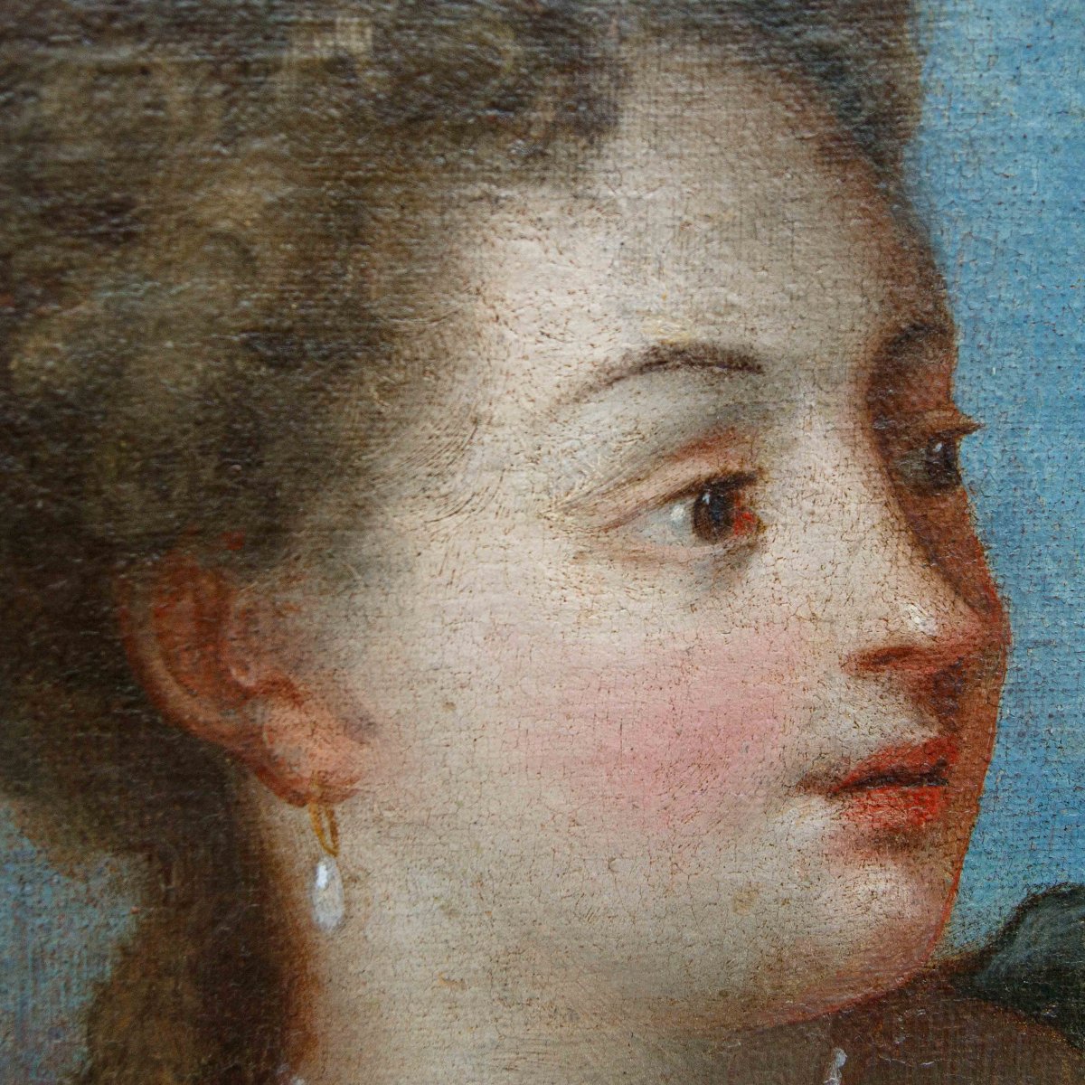 Antonio Domenico Beverense (?, 1624/26 – Vicenza, 1694), Coppia di ritratti femminili-photo-5