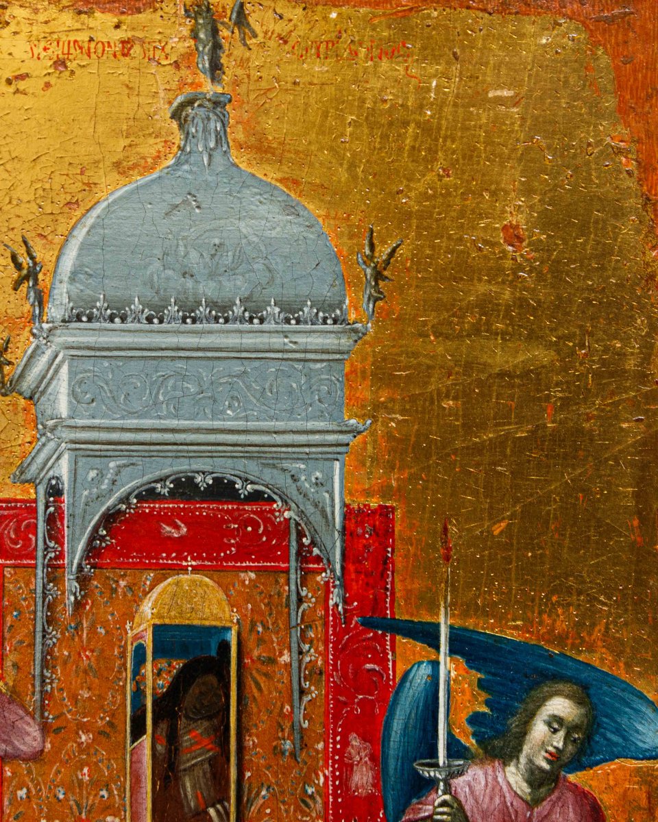 Seguace di Theodoros Poulakis,  Le reliquie di San Spiridione di Trimitonte-photo-3