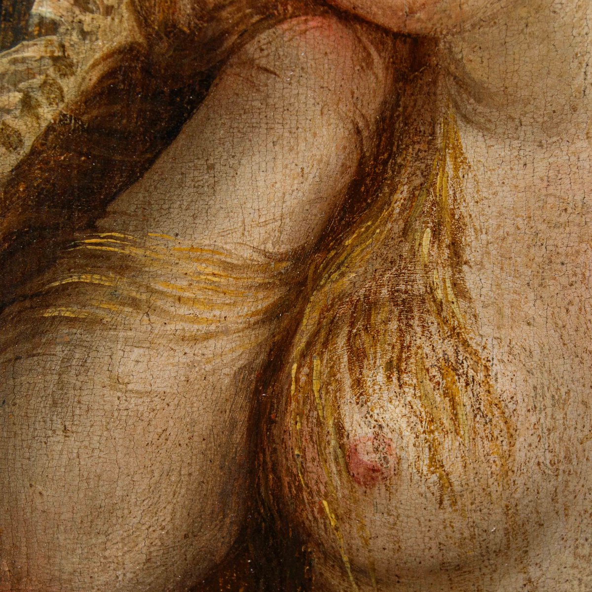 Scuola Veneta del XVI secolo, Maddalena nel deserto-photo-2