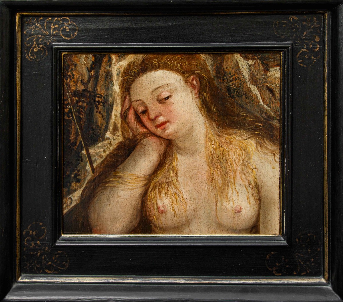 Scuola Veneta del XVI secolo, Maddalena nel deserto