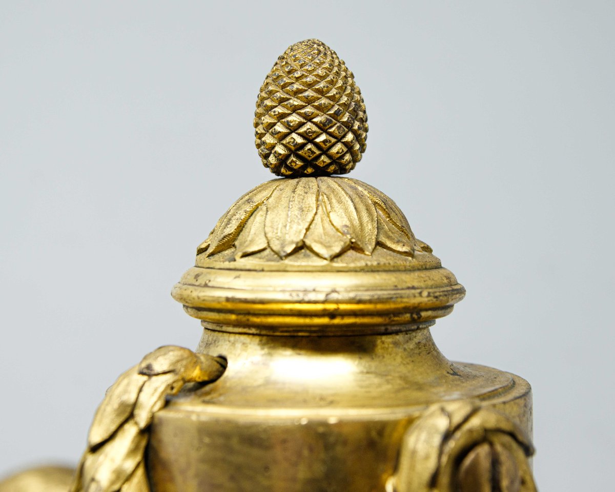 XIX secolo, Coppia di caminiere-photo-4