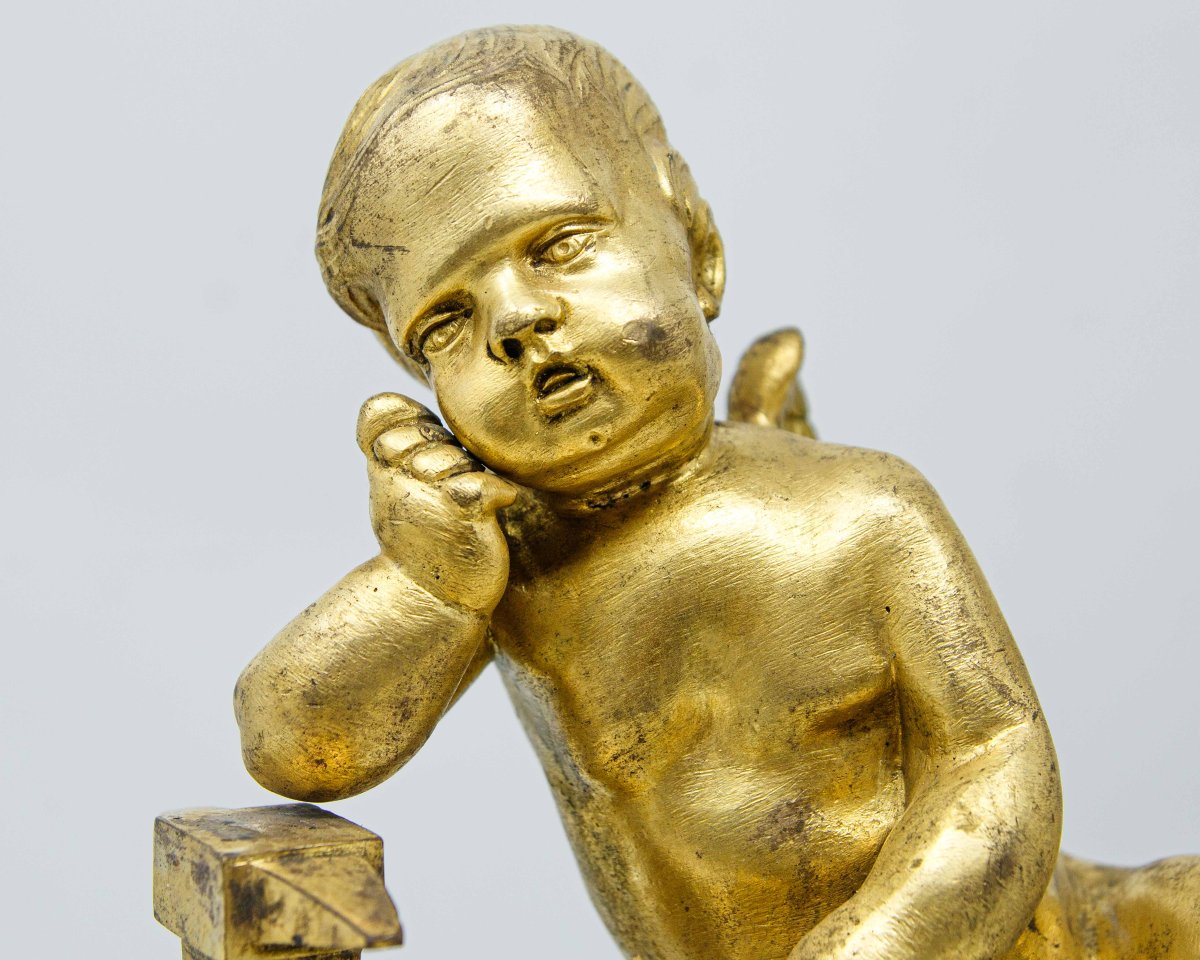 XIX secolo, Coppia di caminiere-photo-5