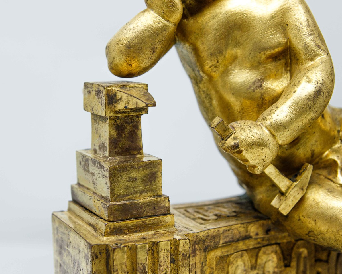 XIX secolo, Coppia di caminiere-photo-6