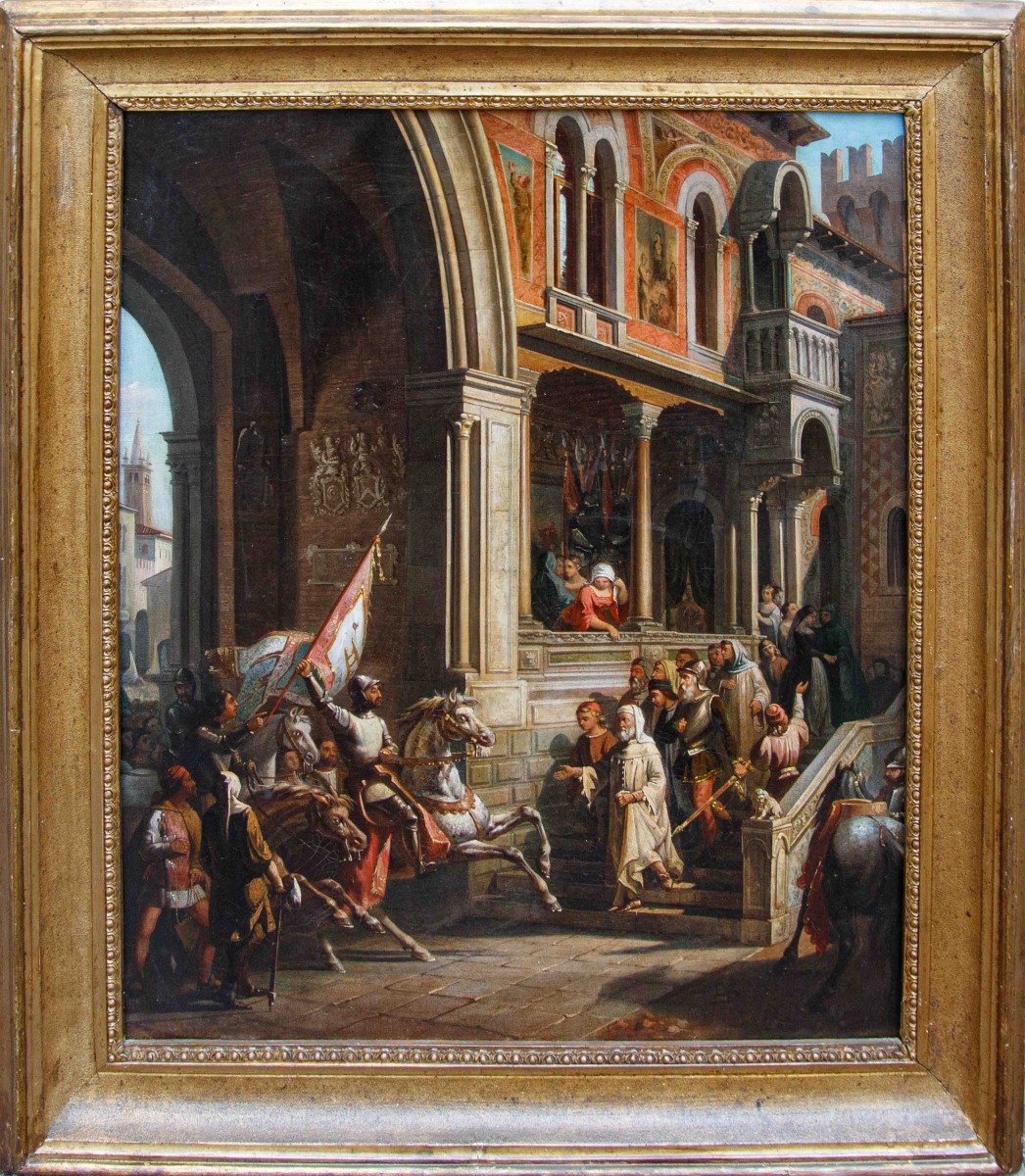 XIX secolo, L’ingresso trionfale di Alboino e Cangrande della Scala a Vicenza