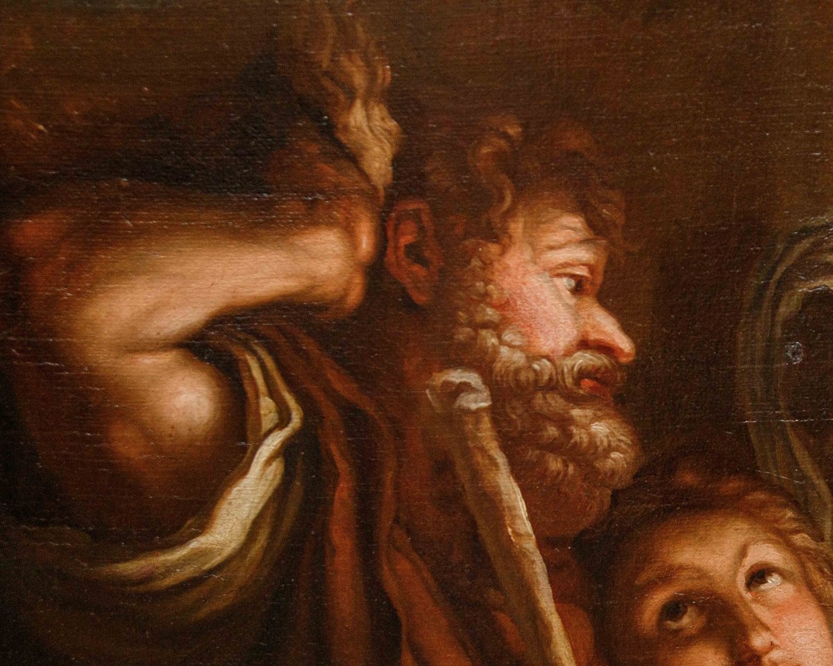 Seguace di Antonio Allegri detto il Correggio (1489  - 1534), Adorazione dei pastori-photo-5