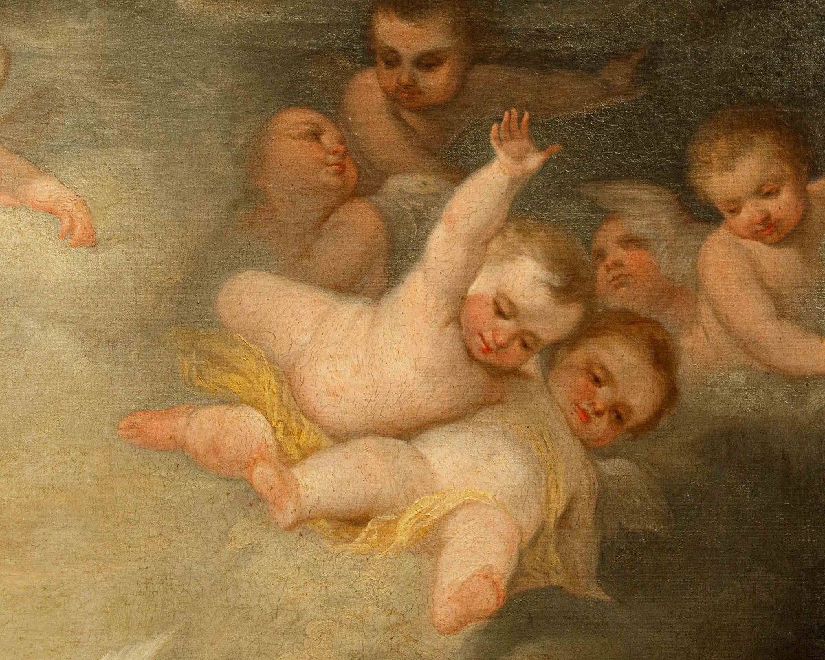 Bottega di Bartolomé Esteban Murillo (Siviglia, 1617 - 1682), Annunciazione-photo-3