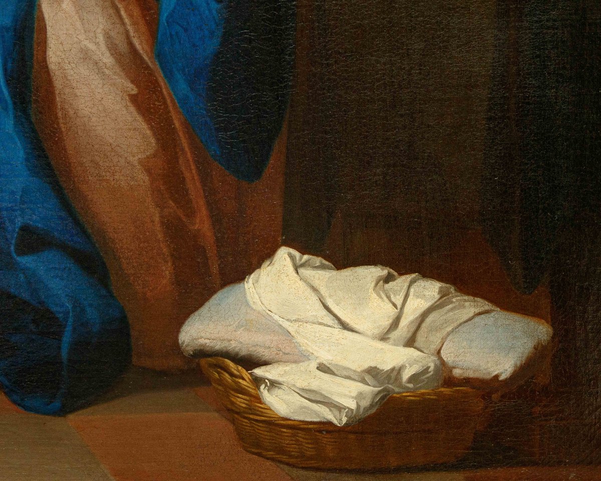 Bottega di Bartolomé Esteban Murillo (Siviglia, 1617 - 1682), Annunciazione-photo-7