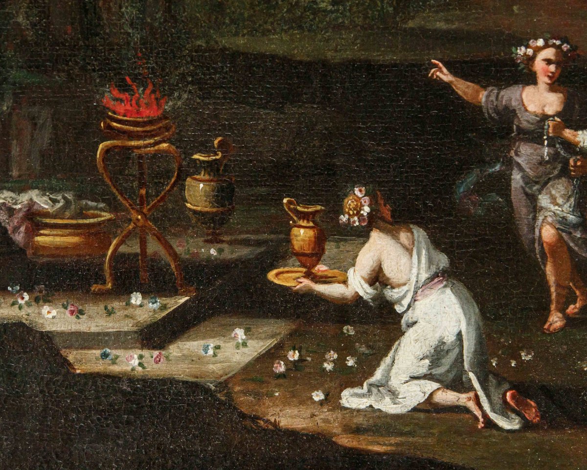 Alberto Carlieri (1672 – dopo 1720), Salomone adora gli idoli-photo-4