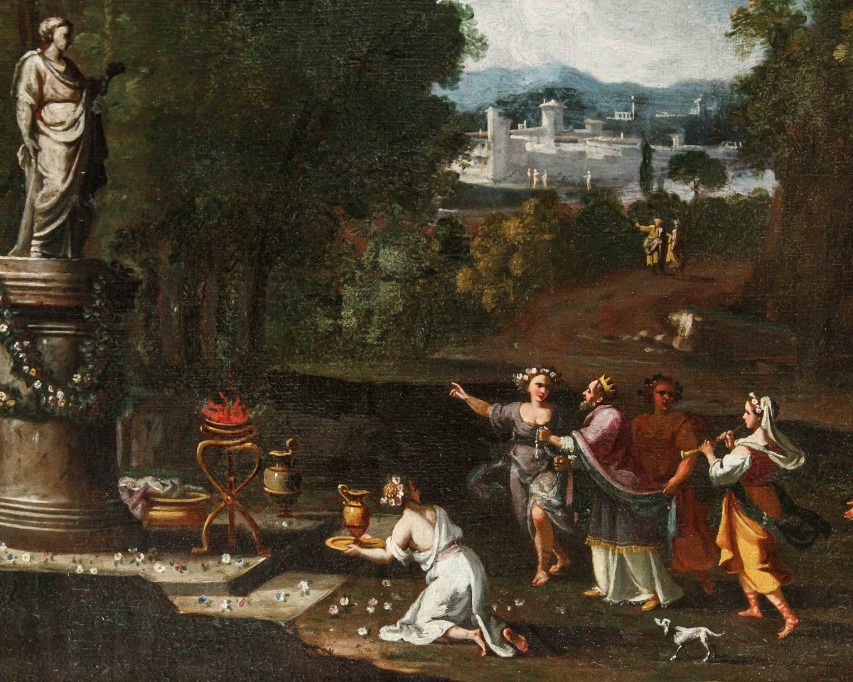 Alberto Carlieri (1672 – dopo 1720), Salomone adora gli idoli-photo-6