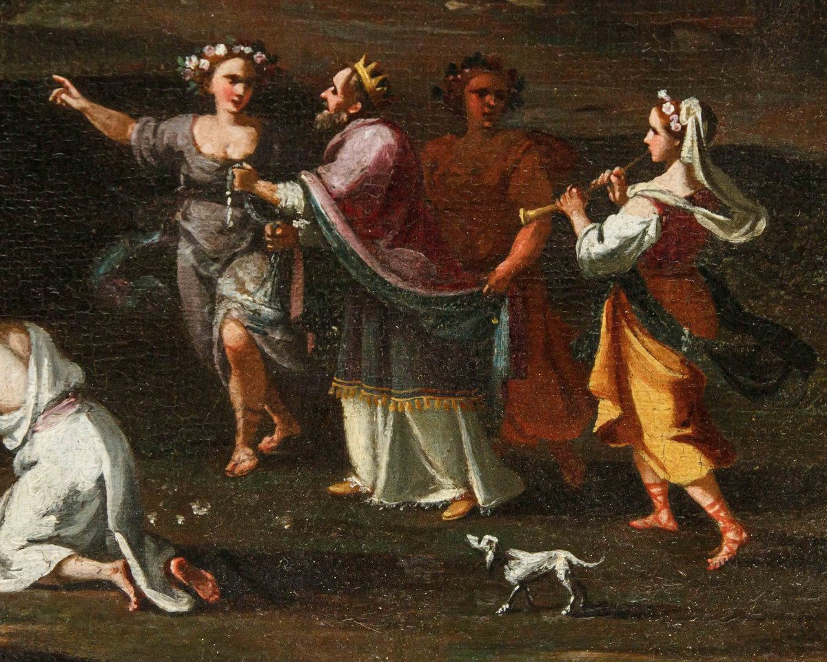 Alberto Carlieri (1672 – dopo 1720), Salomone adora gli idoli-photo-7