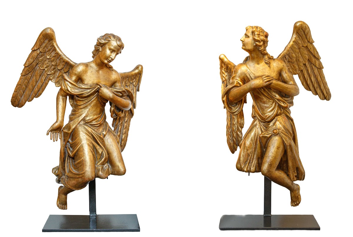 XVII secolo, Coppia di angeli inginocchiati