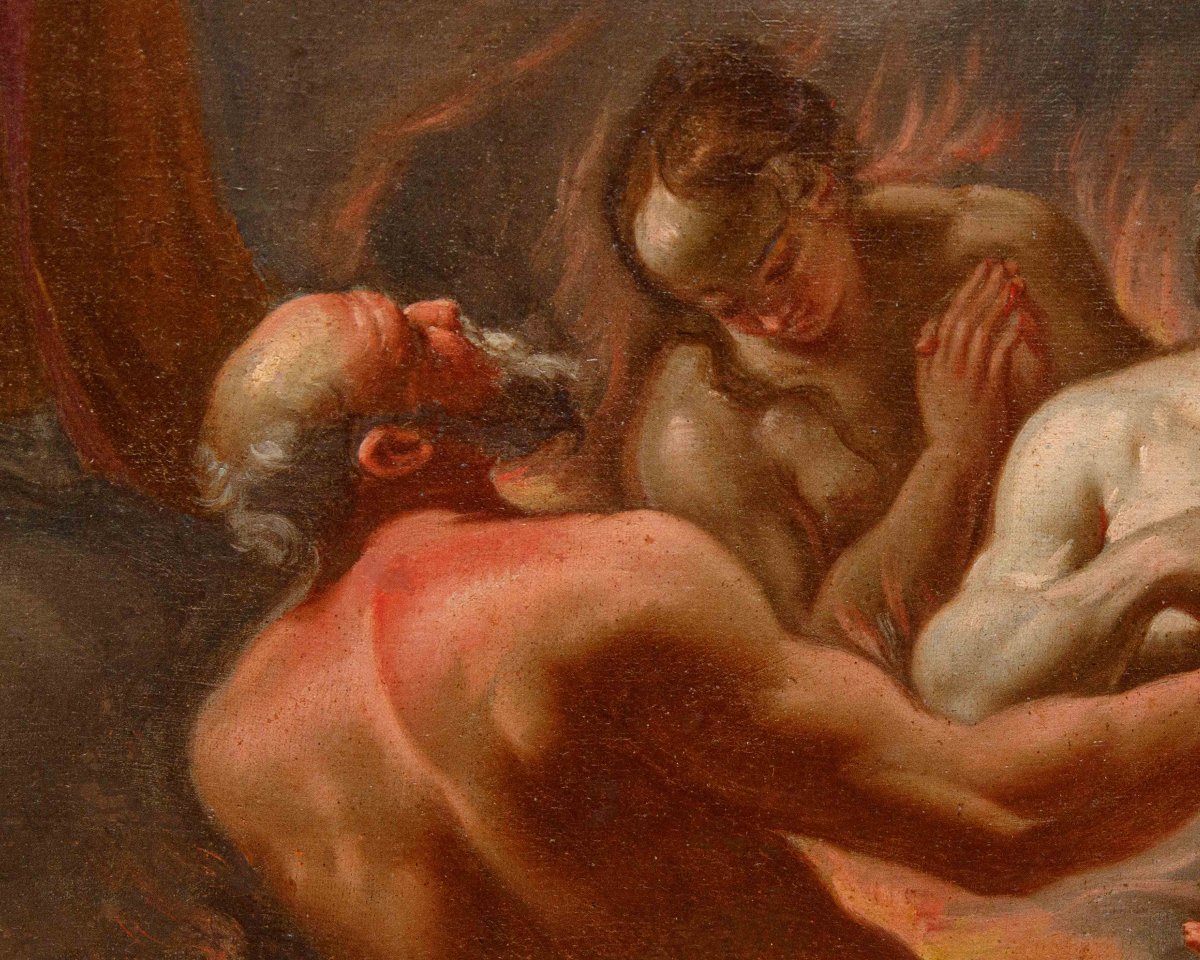 Giacinto Diano (attr.),  Santo Vescovo in adorazione del Santissimo Sacramento-photo-6