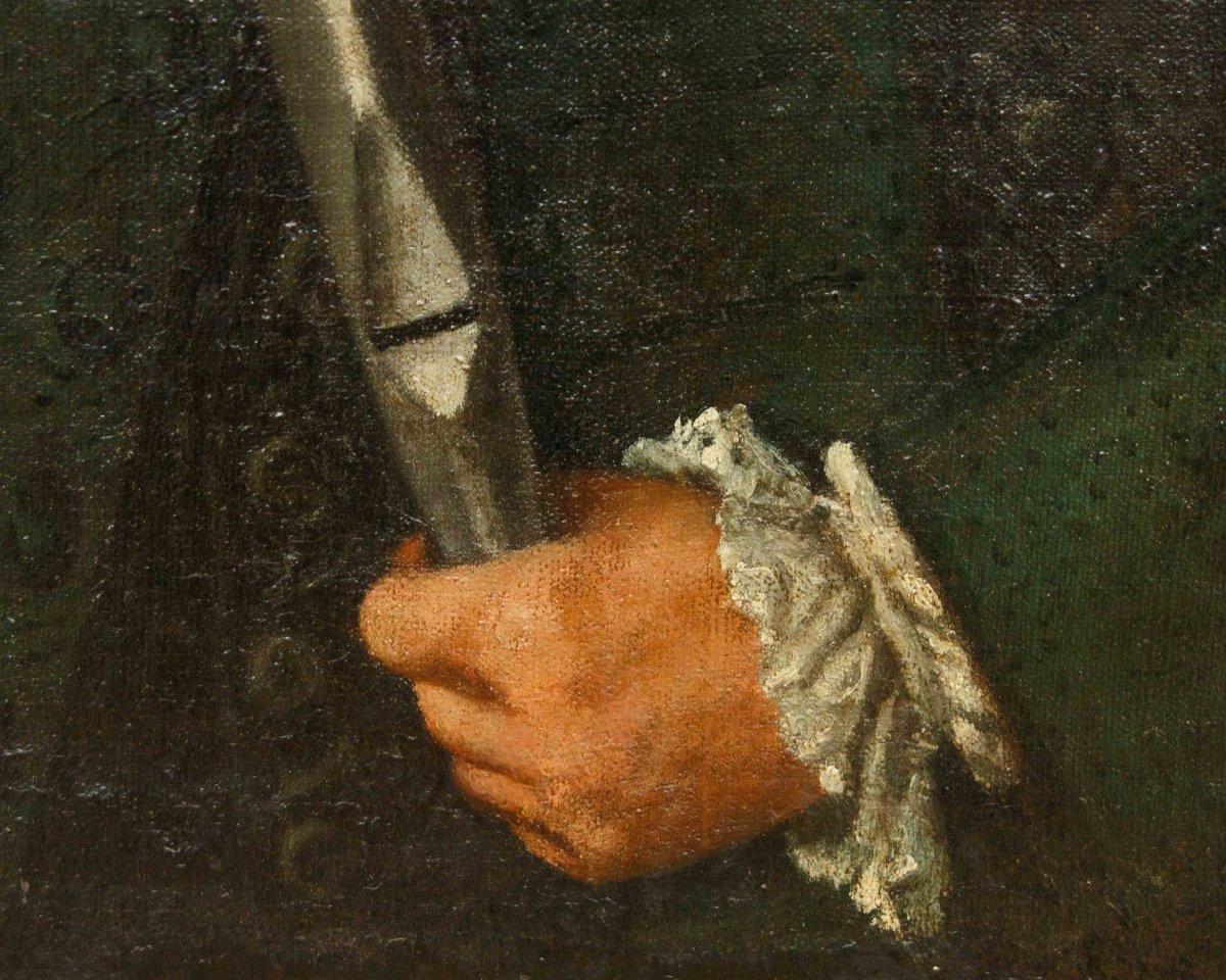 XVIII secolo, Scuola bergamasca  Ritratto di Giuseppe Masalia fabbricatore d’organi-photo-3