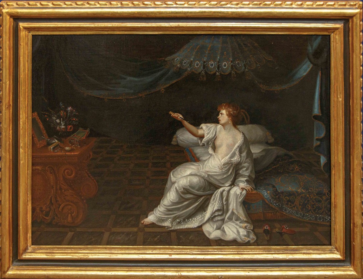 William Dawes, attr. (attivo a Londra tra il 1760 e il 1774), Lucrezia