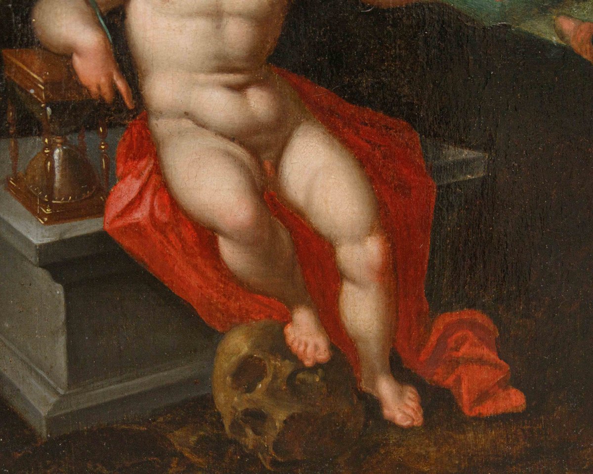 Pittore fiammingo della prima metà del XVII secolo, Nascendo Morimur-photo-5