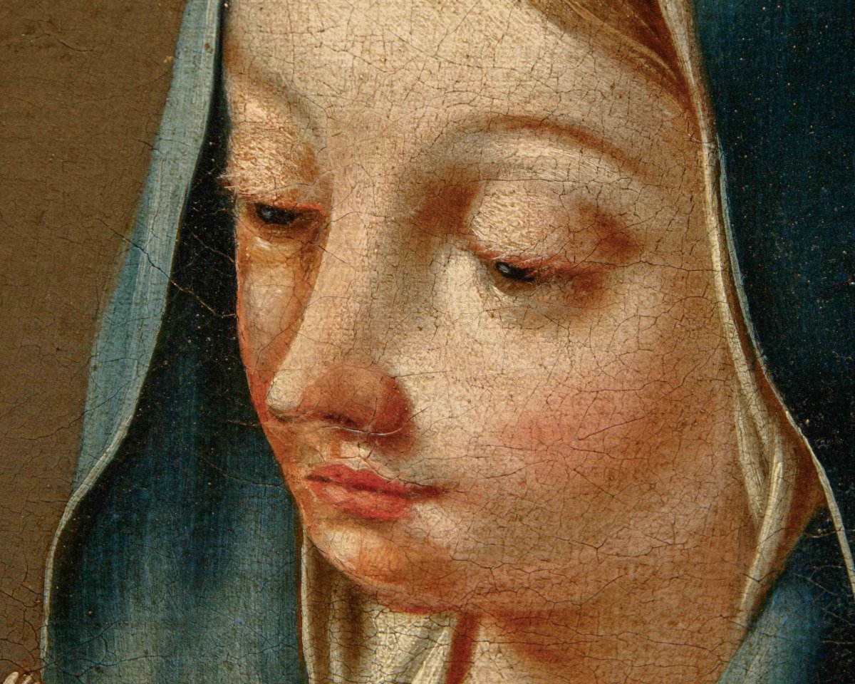 Bottega di Giovanni Battista Pittoni (Venezia, 1687 – 1767), Madonna che legge-photo-4