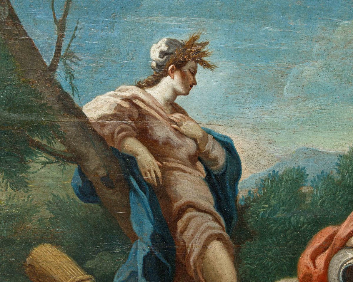 Bottega di Gaspare Diziani (Belluno, 1689 – Venezia, 1767), Allegoria dell’estate-photo-2