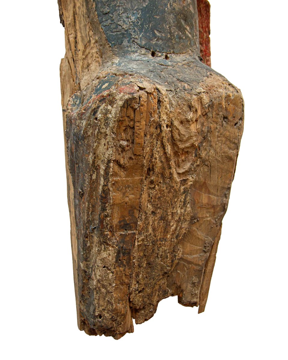 Scultore umbro della metà del XIII secolo, Madonna Sedes-photo-3