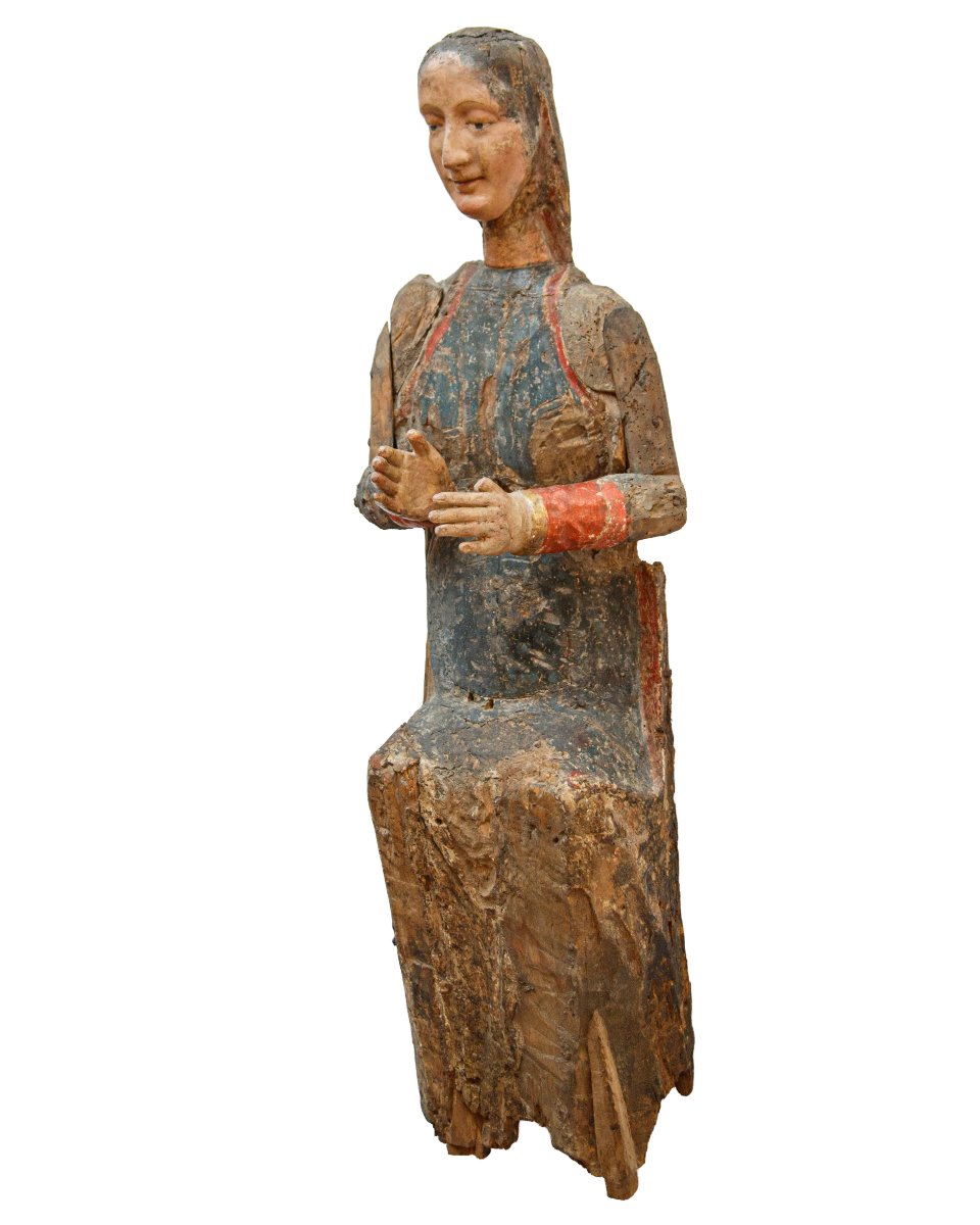 Scultore umbro della metà del XIII secolo, Madonna Sedes-photo-7