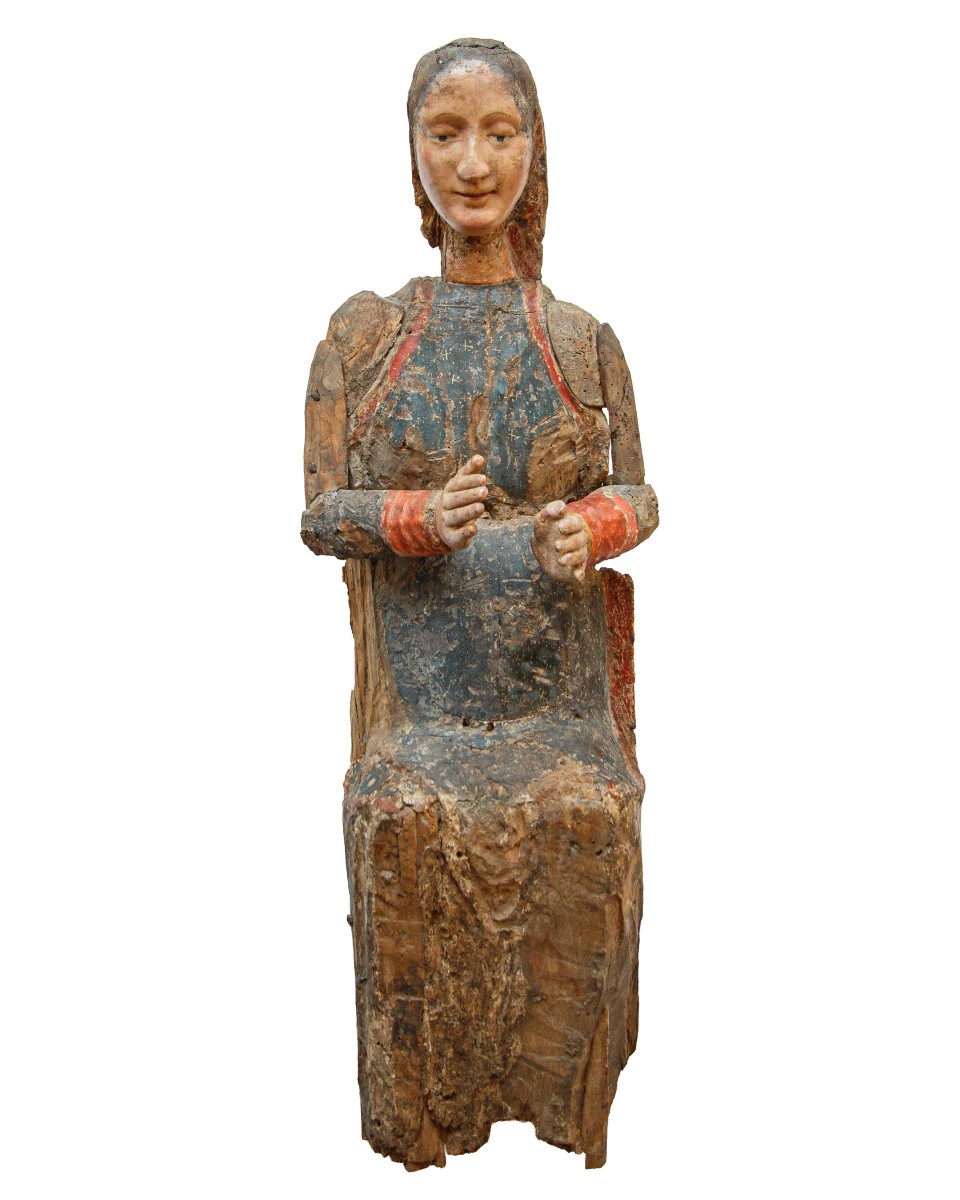 Scultore umbro della metà del XIII secolo, Madonna Sedes