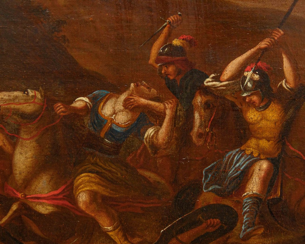 Gaspare Celio ( Roma, 1571 – 1640), Scontro tra Amazzoni -photo-5