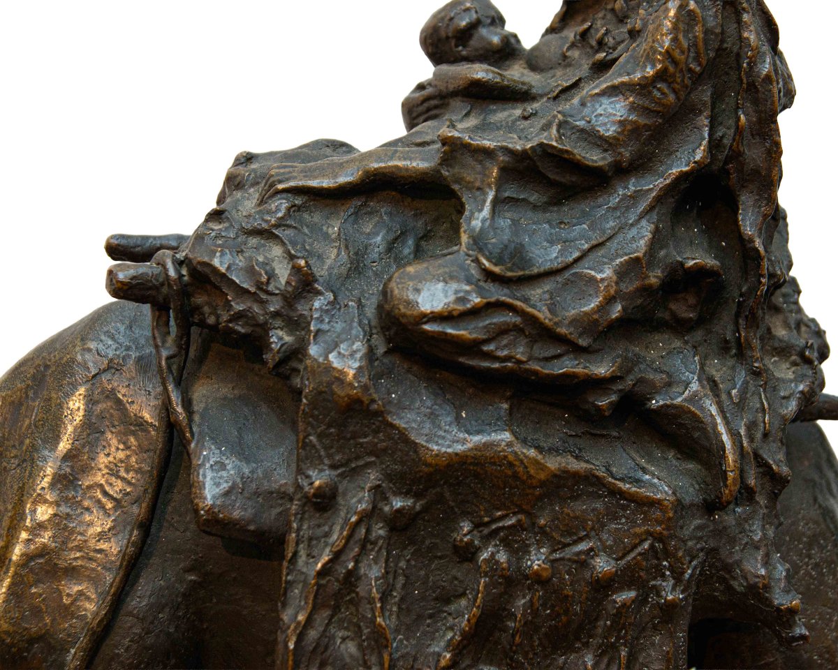 Ernesto Bazzaro (Milano, 1859 - 1937), Carovana-photo-4