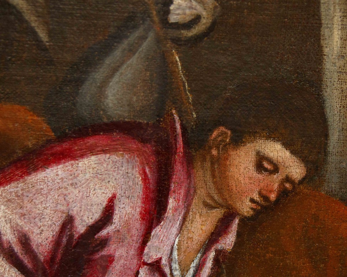 Bottega di Leandro del Ponte, detto Leandro Bassano (1557 – 1622)  Adorazione dei pastori-photo-6