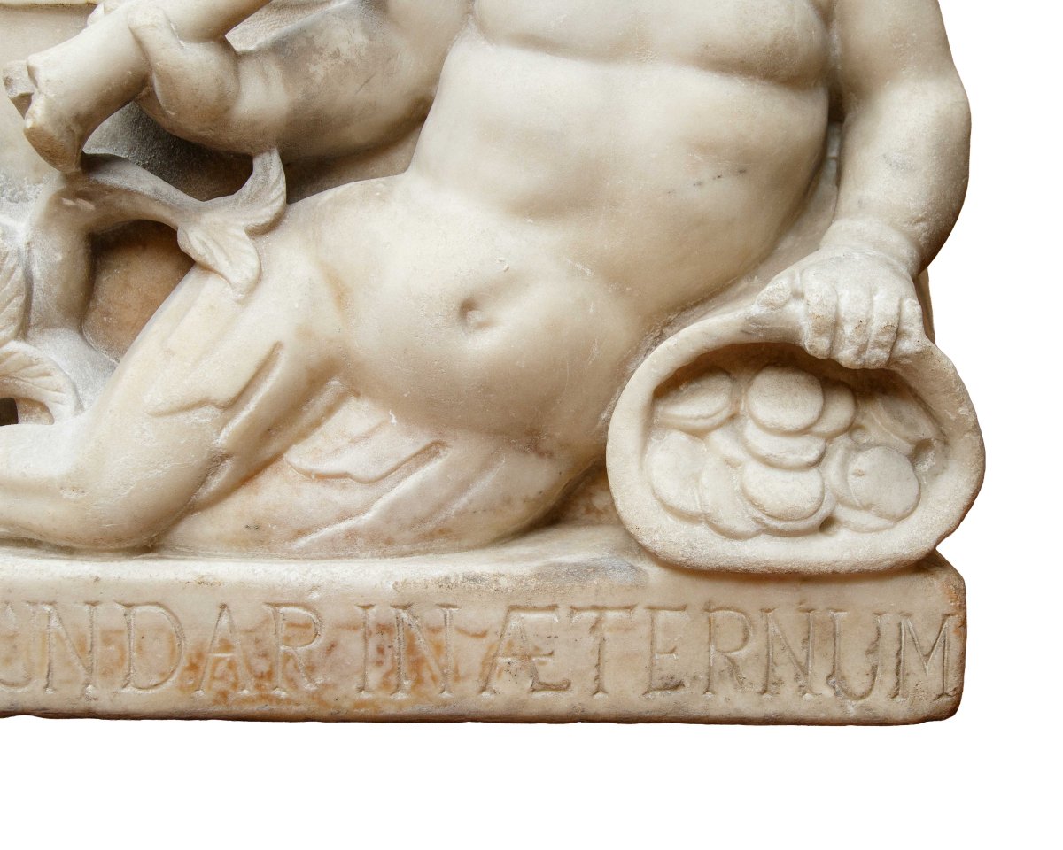 Scuola genovese del XVIII secolo, Altarolo con Allegoria della ricchezza-photo-2