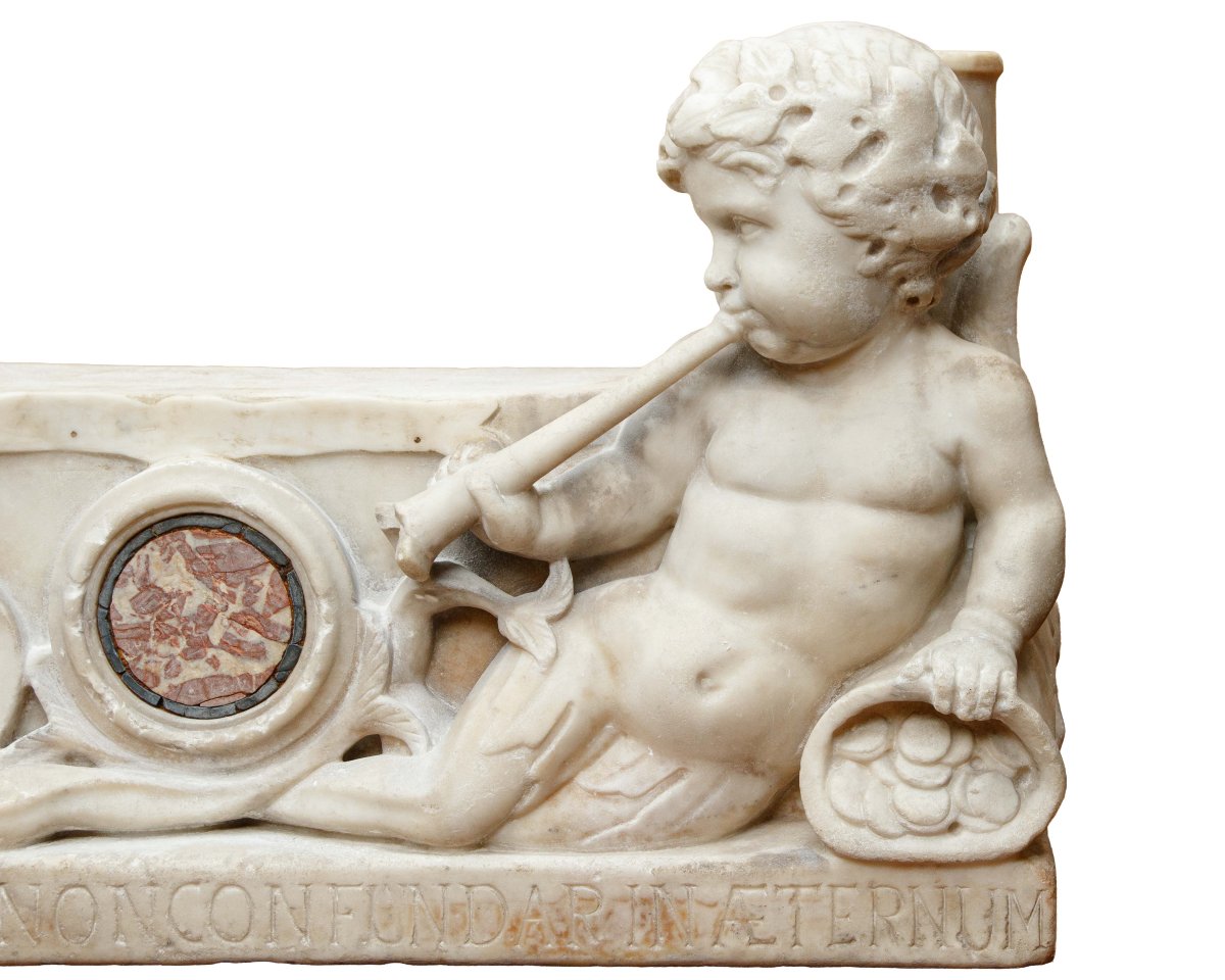 Scuola genovese del XVIII secolo, Altarolo con Allegoria della ricchezza-photo-7