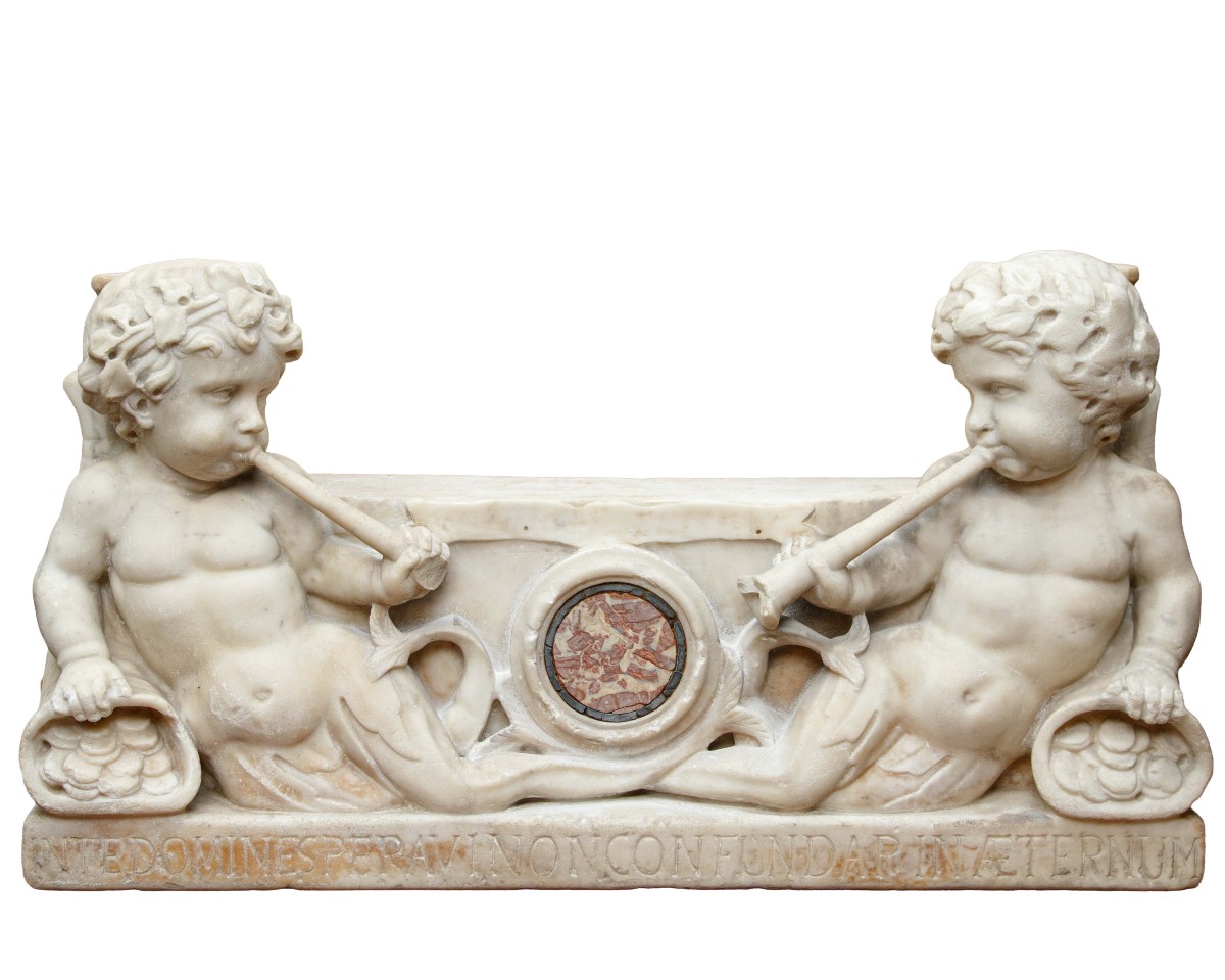 Scuola genovese del XVIII secolo, Altarolo con Allegoria della ricchezza