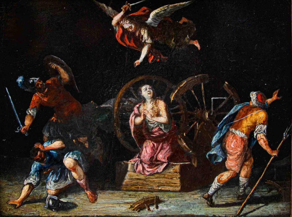 XVI secolo, Martirio di Santa Caterina d’Alessandria-photo-3