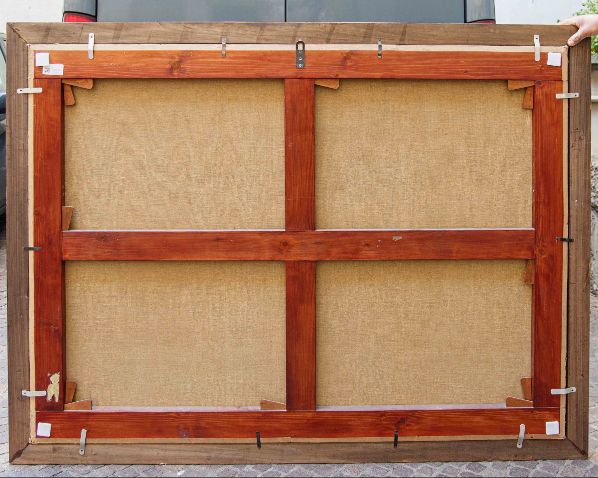 Bottega di Bonifacio de’ Pitati, Adorazione dei pastori  con i Santi Francesco e Caterina-photo-2