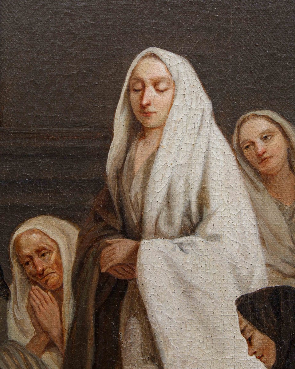 Pietro Longhi (Venezia, 1701 - 1785), La Confessione-photo-1