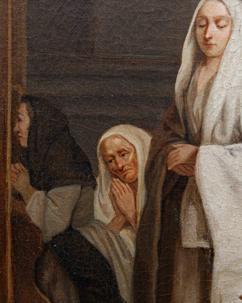 Pietro Longhi (Venezia, 1701 - 1785), La Confessione-photo-2