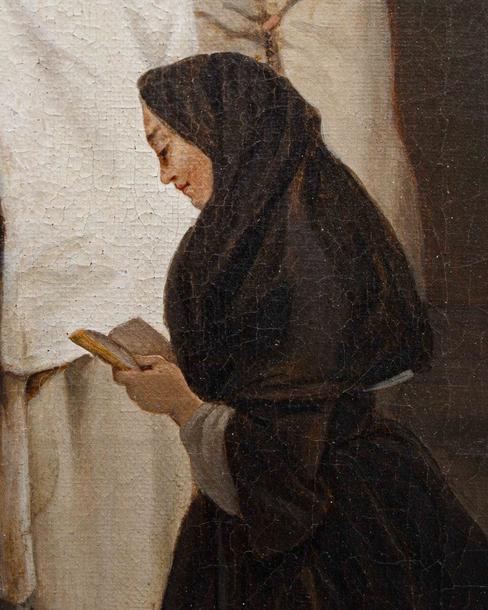 Pietro Longhi (Venezia, 1701 - 1785), La Confessione-photo-3