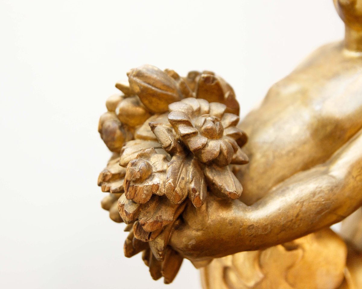 XIX secolo, Coppia di cariatidi con putti-photo-5