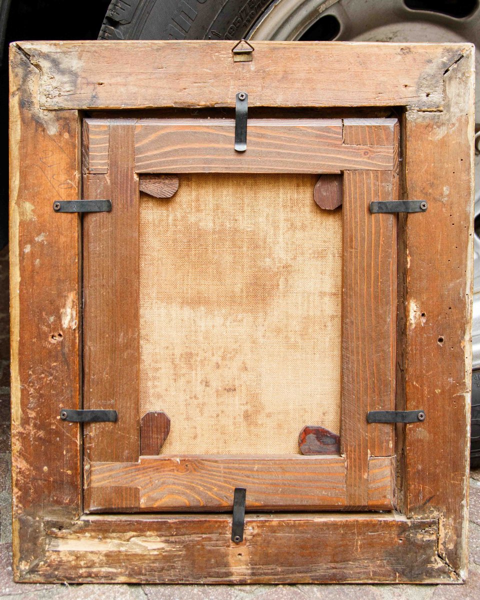 XVIII secolo, Scuola Piemontese, La Commedia dell'Arte sul Palco - Il Cantastorie-photo-3