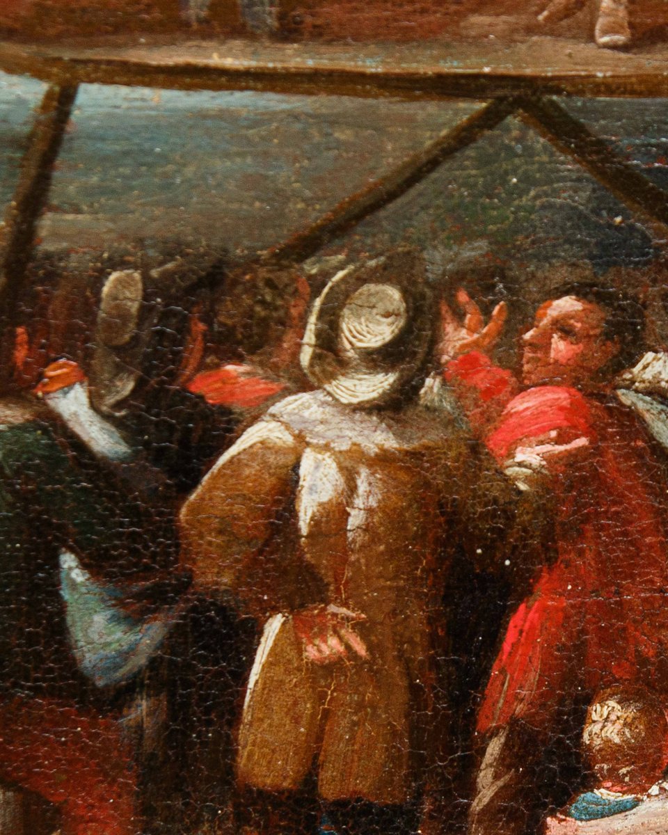 XVIII secolo, Scuola Piemontese, La Commedia dell'Arte sul Palco - Il Cantastorie-photo-8