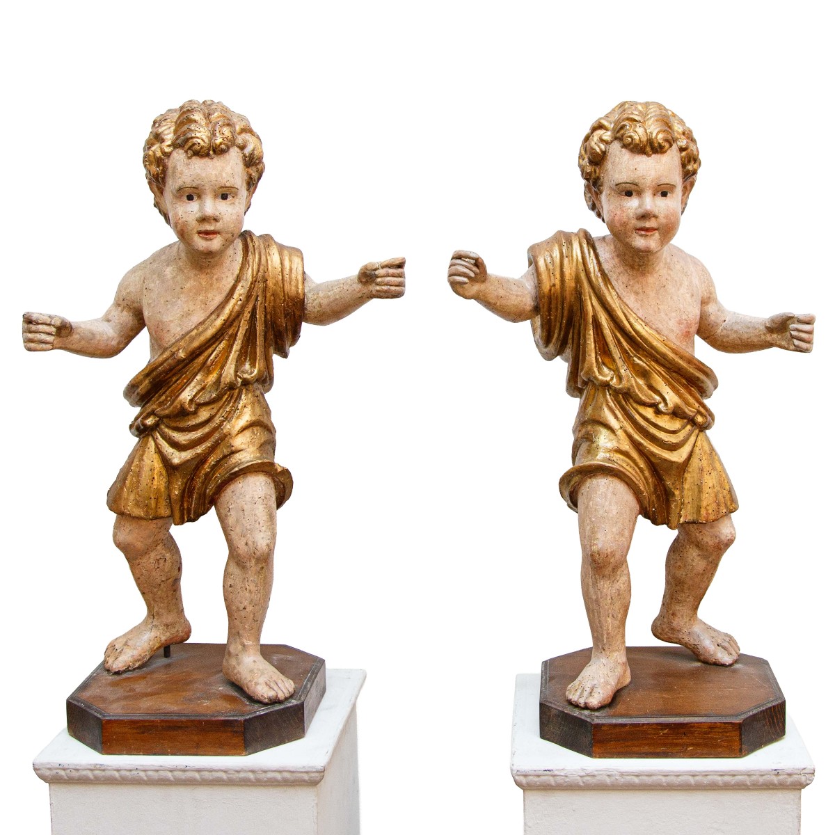 Fine XVI secolo, Coppia di giovani angeli 