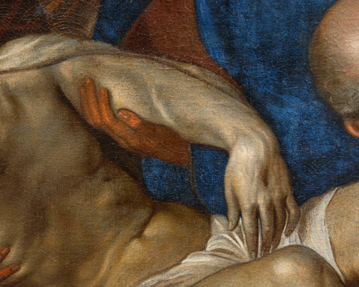 Bottega di Tiziano Vecelio (Pieve di Cadore, 1488 – Venezia, 1576), Deposizione-photo-3