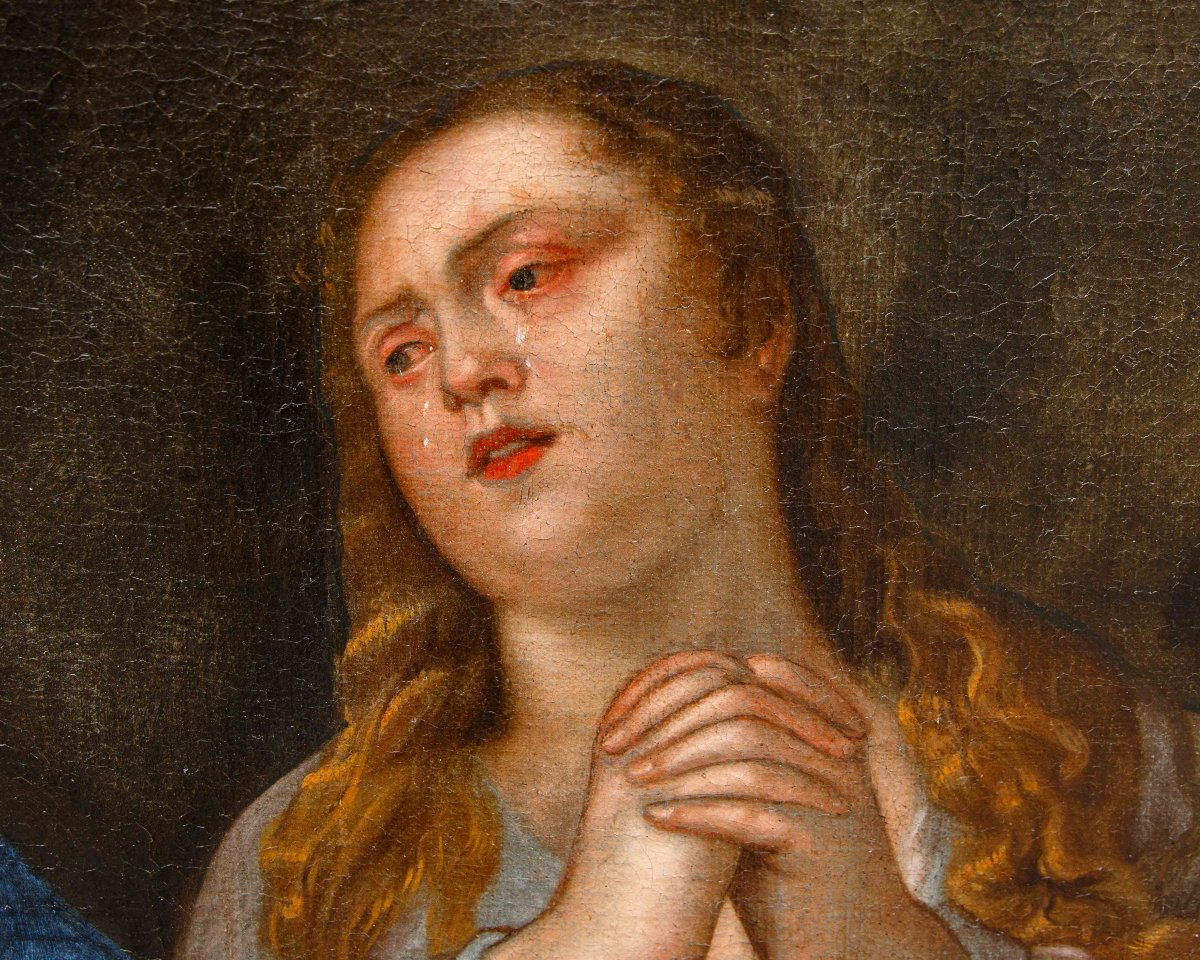 Bottega di Tiziano Vecelio (Pieve di Cadore, 1488 – Venezia, 1576), Deposizione-photo-5