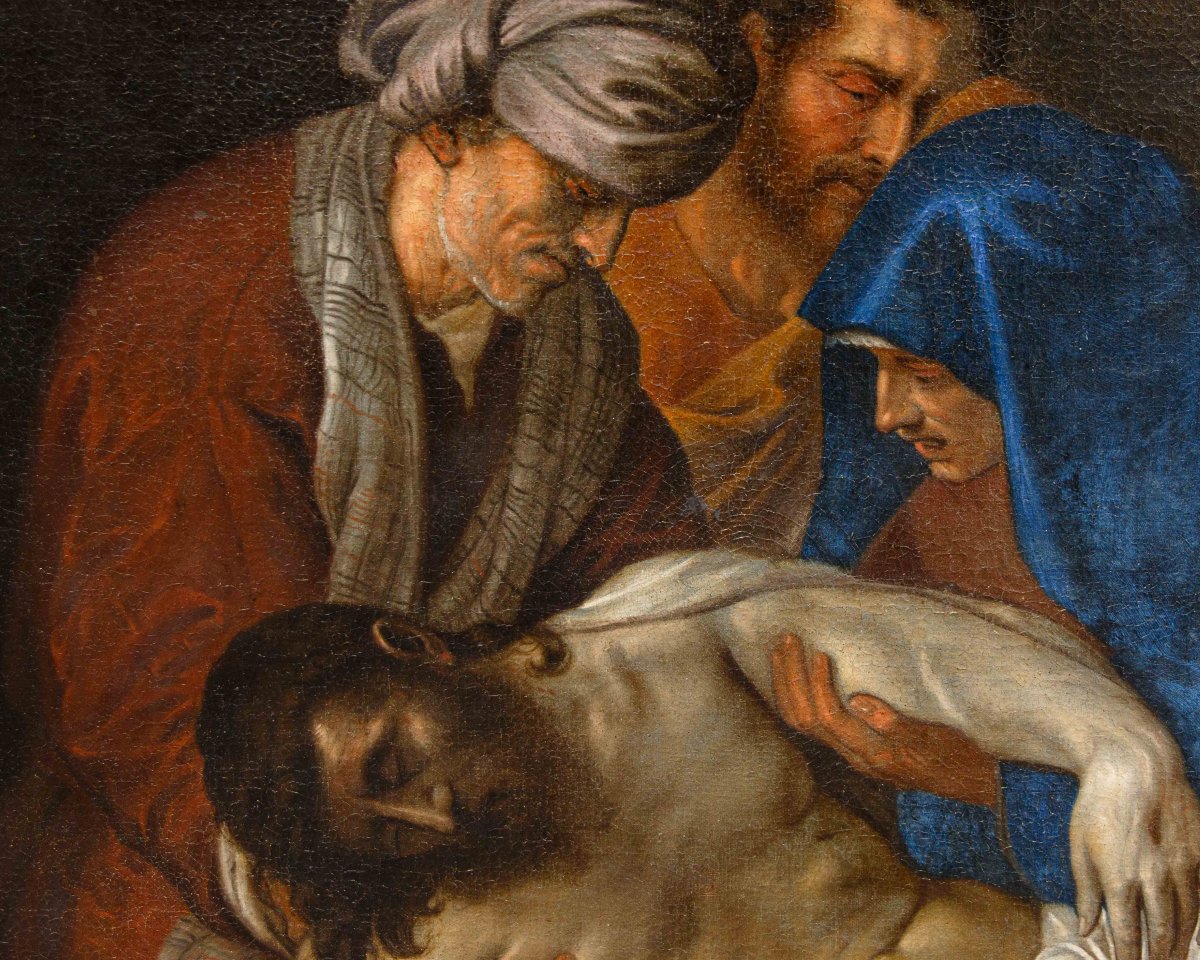 Bottega di Tiziano Vecelio (Pieve di Cadore, 1488 – Venezia, 1576), Deposizione-photo-7