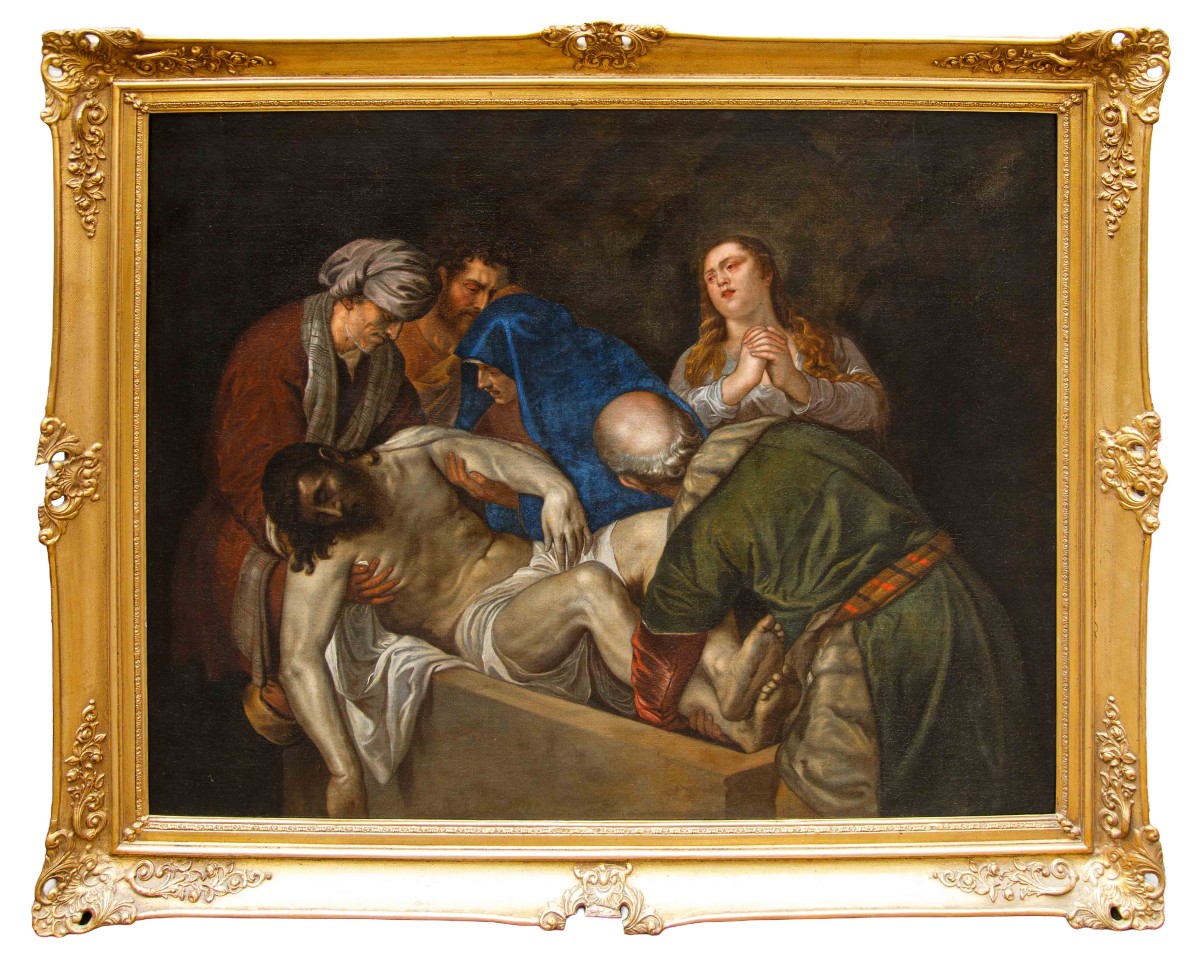 Bottega di Tiziano Vecelio (Pieve di Cadore, 1488 – Venezia, 1576), Deposizione