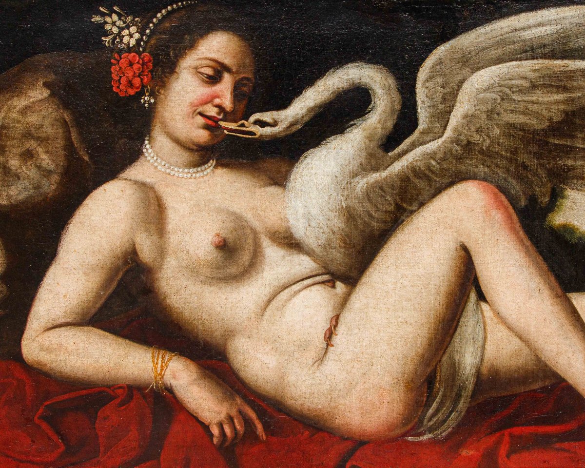 Mattia Bolognini, Leda con il cigno – Danae ricoperta dalla pioggia di monete d'oro-photo-7