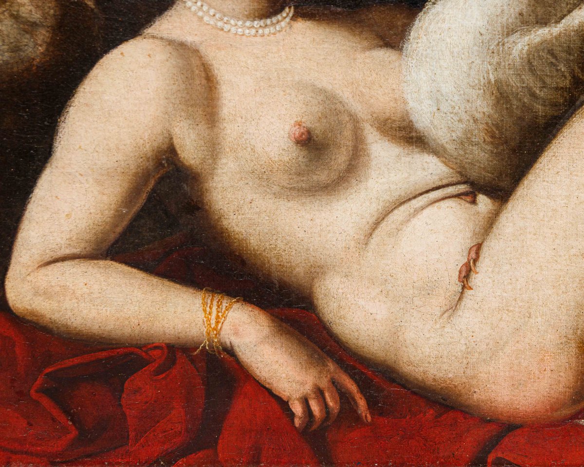 Mattia Bolognini, Leda con il cigno – Danae ricoperta dalla pioggia di monete d'oro-photo-8