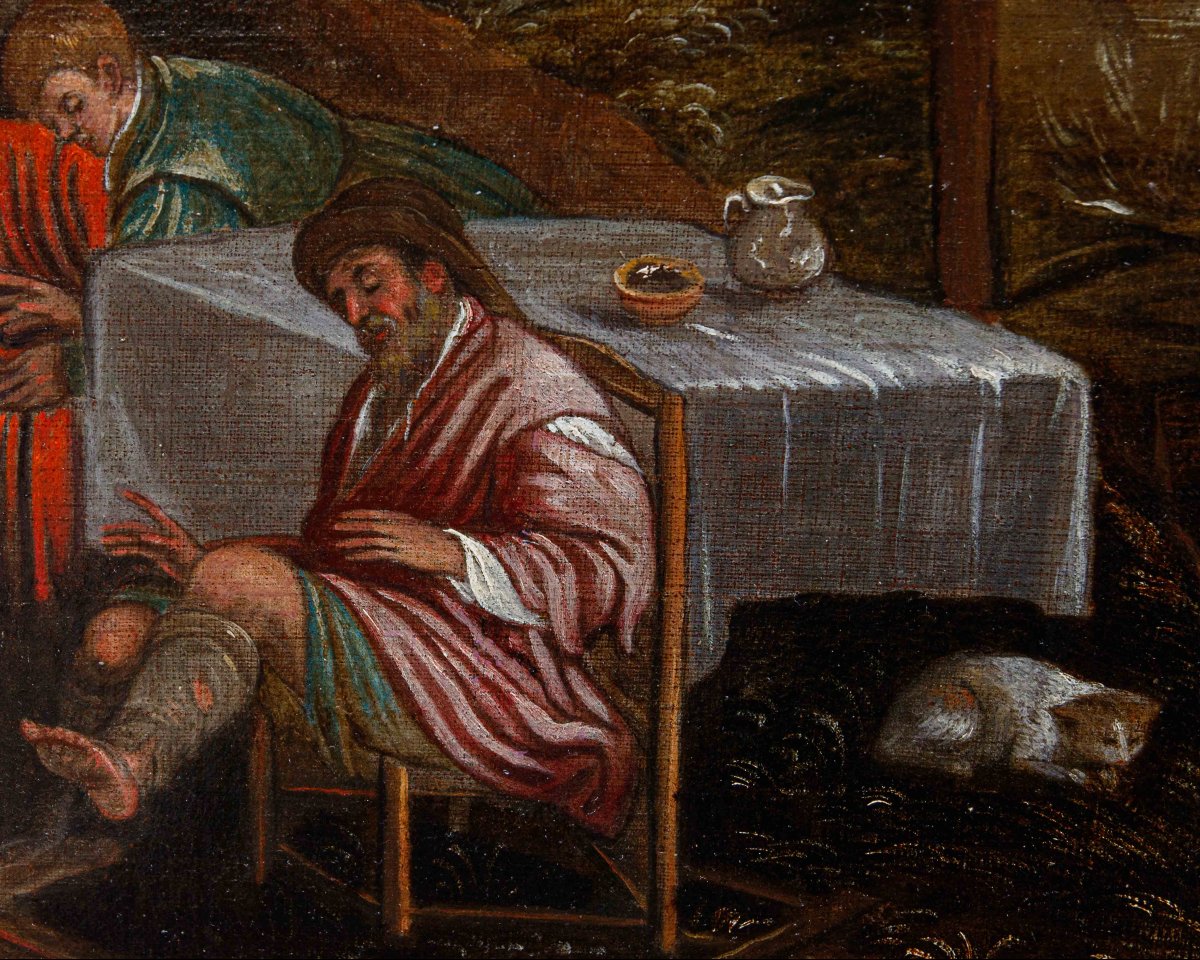 Bottega dei Bassano ( XVII secolo), Allegoria dell’Inverno-photo-6