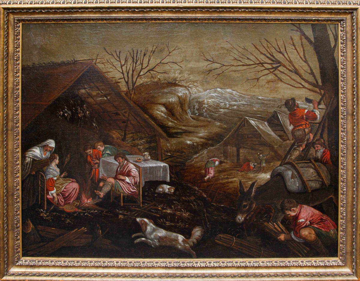 Bottega dei Bassano ( XVII secolo), Allegoria dell’Inverno